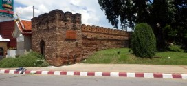 alte Stadtmauer in Chiang Mai